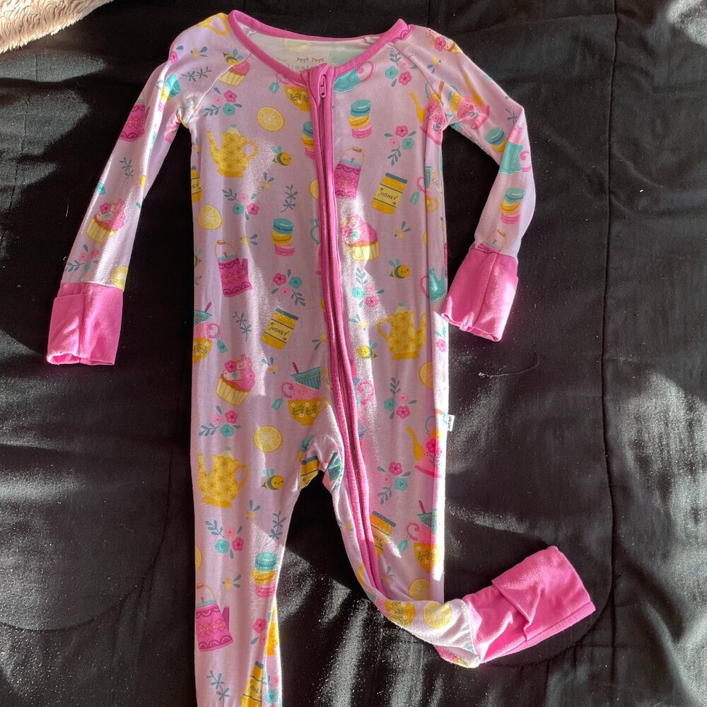 Little Sleepies Tea Party Zippy